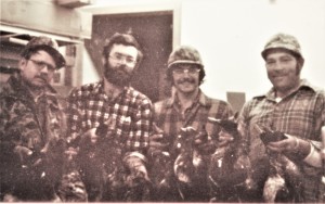 Zirbel Slough Hunt - Guy, Ed, Lowell, & Bob